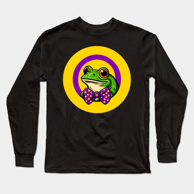 Intersex Pride Frog Long Sleeve T-Shirt by Ghost on Toast